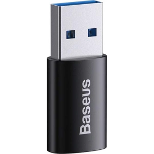 Adapter USB-A la USB-C Baseus Ingenuity OTG (negru)