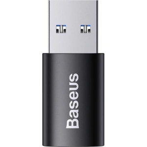 USB-A zu USB-C Adapter Baseus Ingenuity OTG (schwarz)
