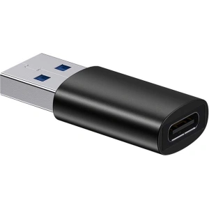 USB-A zu USB-C Adapter Baseus Ingenuity OTG (schwarz)