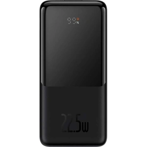 Powerbank Baseus Elf 10000mAh 22.5W + kabel USB-C, Lightning (czarny)
