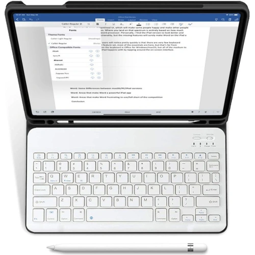 Buy Tech-Protect SC Pen + Keyboard Apple iPad 10.2 2019/2020/2021 7, 8, 9. Gen Black - THP949BLK - {ean13} - Home Screen Store Europe
