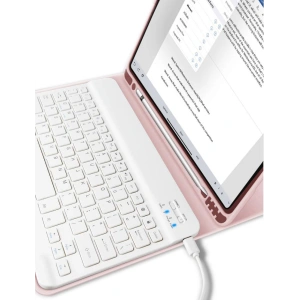 Kup Etui Tech-Protect SC Pen + Keyboard Apple iPad mini 2021 (6. generációs) / iPad mini 8.3" 2024 7gen Rózsaszín - THP953PNK - {ean13} - Sklep Home Screen