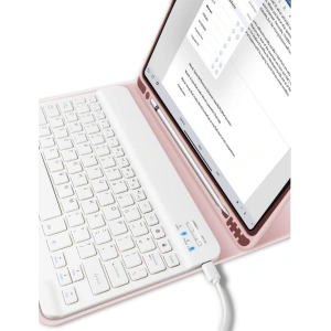 Kup Etui Tech-Protect SC Pen + Keyboard Apple iPad Air 10.9 2020/2022 (4. i 5. generacji) / iPad Air 11 2024 (6. generacji) Pink - THP954PNK - {ean13} - Sklep Home Screen