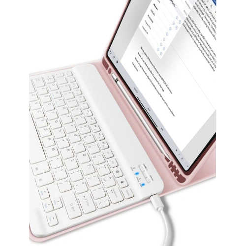 Kup Case Tech-Protect SC Pen + Tastatur Apple iPad Air 10,9 2020/2022 (4. und 5. Generation) / iPad Air 11 2024 (6. Generation) Rosa - THP954PNK - {ean13} - Sklep Home Screen