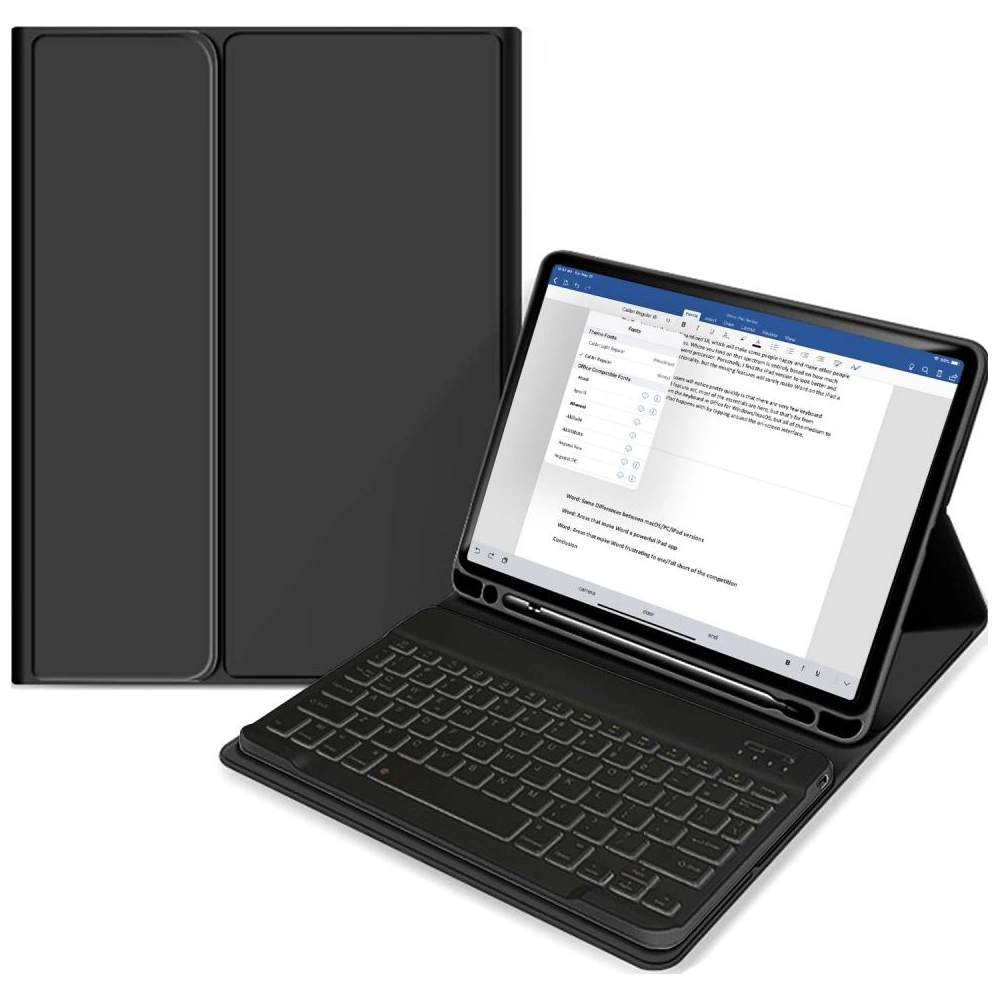 Etui Tech-Protect SC Pen + Keyboard Apple iPad mini 2021 (6. generacji) / iPad mini 8.3" 2024 (7. generacji) Black