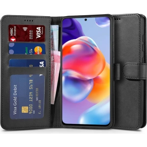 Kup Etui Tech-Protect Wallet Redmi Note 11 Pro+ Plus 5G Fekete - THP959BLK - {ean13} - Sklep Home Screen