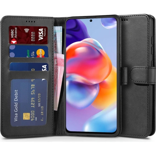 Kup Case Tech-Protect Wallet Redmi Note 11 Pro+ Plus 5G Schwarz - THP959BLK - {ean13} - Sklep Home Screen