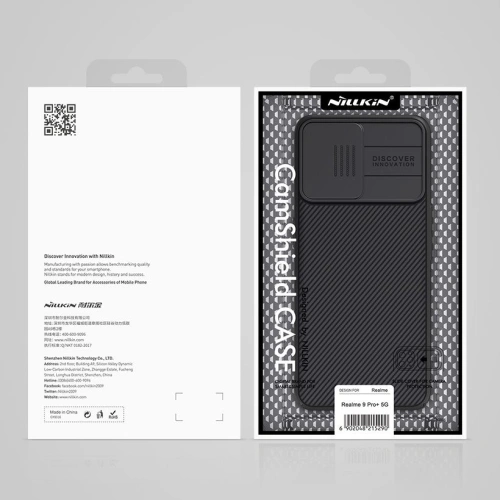 Kup Etui Nillkin Camshield Realme 9 Pro / OnePlus Nord CE 2 Lite 5G Fekete - NLK349BLK - {ean13} - Sklep Home Screen