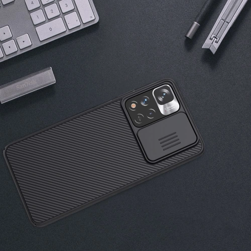 Kup Case Nillkin Camshield Redmi Note 11 Pro+ Plus 5G Schwarz - NLK350BLK - {ean13} - Sklep Home Screen