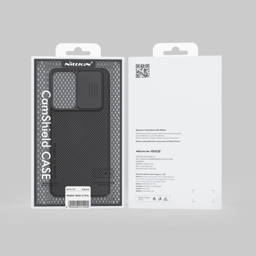 Kup Case Nillkin Camshield Redmi Note 11 Pro+ Plus 5G Schwarz - NLK350BLK - {ean13} - Sklep Home Screen