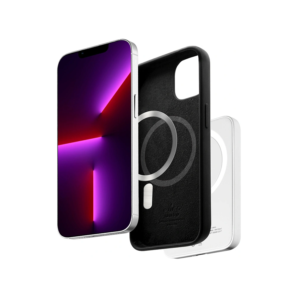 Etui PURO ICON MAG MagSafe Apple iPhone 13 mini (czarny)