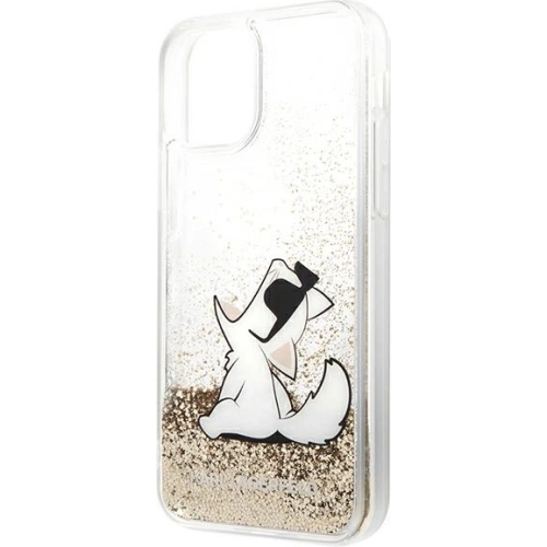 Kup Etui Karl Lagerfeld KLHCN61GCFD Apple iPhone 11 arany/hardcase Liquid Glitter Choupette Fun - KLD902GLD - {ean13} - Sklep Home Screen