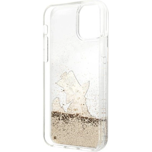 Kup Etui Karl Lagerfeld KLHCN61GCFD Apple iPhone 11 arany/hardcase Liquid Glitter Choupette Fun - KLD902GLD - {ean13} - Sklep Home Screen