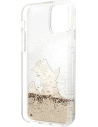 Kup Etui Karl Lagerfeld KLHCN61GCFD Apple iPhone 11 aur/gold hardcase Liquid Glitter Choupette Fun - KLD902GLD - {ean13} - Sklep Home Screen