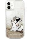 Kup Etui Karl Lagerfeld KLHCN61GCFD Apple iPhone 11 arany/hardcase Liquid Glitter Choupette Fun - KLD902GLD - {ean13} - Sklep Home Screen