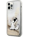 Kup Etui Karl Lagerfeld KLHCP12MGCFD Apple iPhone 12/12 Pro arany/hardcase Liquid Glitter Choupette Fun - KLD903GLD - {ean13} - Sklep Home Screen