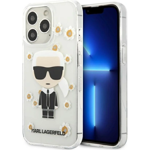 Kup Etui Karl Lagerfeld KLHCP13LHFLT Apple iPhone 13 Pro transparent/transparent Floare Ikonik Karl - KLD904CL - {ean13} - Sklep Home Screen