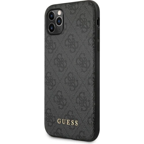 Kup Etui Guess GUHCN58G4GFGR Apple iPhone 11 Pro szürke/grey kemény tok 4G Metal Gold Logo - GUE1670GRY - {ean13} - Sklep Home Screen