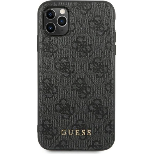 Kup Etui Guess GUHCN58G4GFGR Apple iPhone 11 Pro szürke/grey kemény tok 4G Metal Gold Logo - GUE1670GRY - {ean13} - Sklep Home Screen