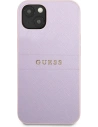 Kup Etui Guess GUHCP13MPSASBPU Apple iPhone 13 lila/purple Saffiano Hot Stamp & Metal Logo - GUE1672PRP - {ean13} - Sklep Home Screen