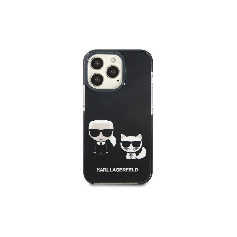 Etui Karl Lagerfeld KLHCP13LTPEKCK Apple iPhone 13 Pro hardcase czarny/black Karl&Choupette