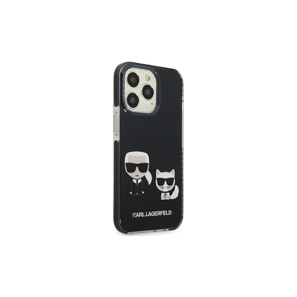 Etui Karl Lagerfeld KLHCP13LTPEKCK Apple iPhone 13 Pro hardcase czarny/black Karl&Choupette
