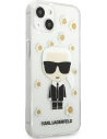 Kup Etui Karl Lagerfeld KLHCP13MHFLT Apple iPhone 13 transparent/transparent Floare Ikonik Karl - KLD908CL - {ean13} - Sklep Home Screen