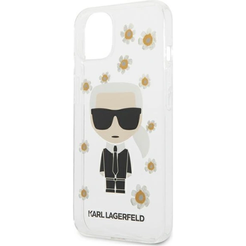 Kup Etui Karl Lagerfeld KLHCP13MHFLT Apple iPhone 13 transparent/transparent Floare Ikonik Karl - KLD908CL - {ean13} - Sklep Home Screen