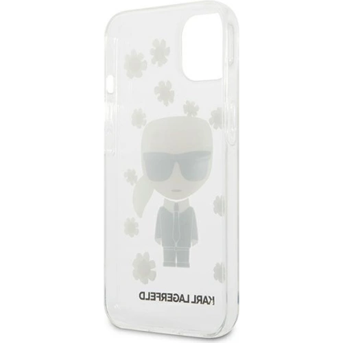 Kup Etui Karl Lagerfeld KLHCP13MHFLT Apple iPhone 13 transparent/transparent Floare Ikonik Karl - KLD908CL - {ean13} - Sklep Home Screen