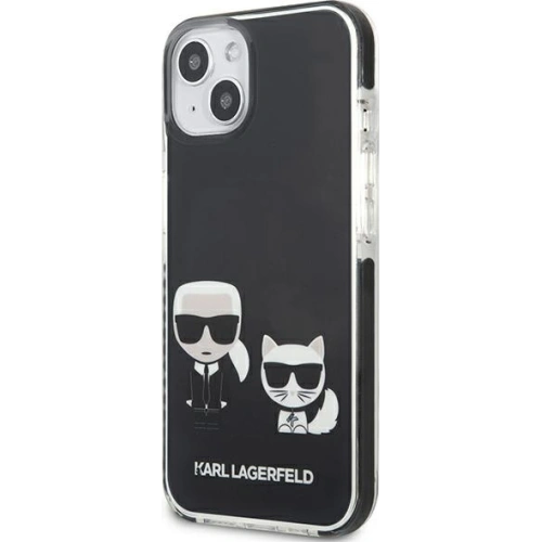Kup Etui Karl Lagerfeld KLHCP13MTPEKCK Apple iPhone 13 hardcase negru/black Karl&Choupette - KLD911BLK - {ean13} - Sklep Home Screen