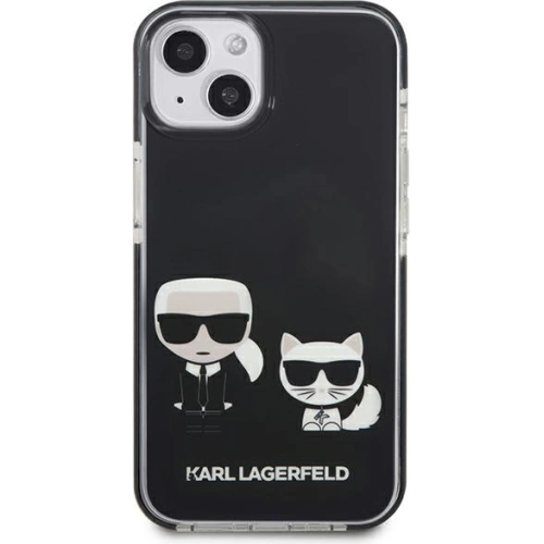 Kup Etui Karl Lagerfeld KLHCP13MTPEKCK Apple iPhone 13 hardcase negru/black Karl&Choupette - KLD911BLK - {ean13} - Sklep Home Screen