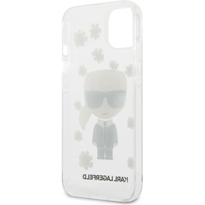 Kup Case Karl Lagerfeld KLHCP13SHFLT Apple iPhone 13 mini transparent/transparent Flower Ikonik Karl - KLD912CL - {ean13} - Sklep Home Screen