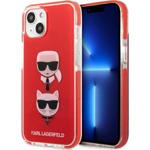 Kup Case Karl Lagerfeld KLHCP13STPE2TR Apple iPhone 13 mini Hardcase rot/red Karl&Choupette Head - KLD914RED - {ean13} - Sklep Home Screen