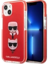 Kup Etui Karl Lagerfeld KLHCP13STPE2TR Apple iPhone 13 mini hardcase piros/red Karl&Choupette Head - KLD914RED - {ean13} - Sklep Home Screen