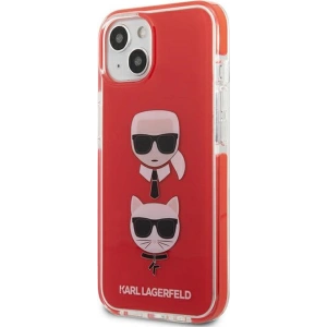 Kup Case Karl Lagerfeld KLHCP13STPE2TR Apple iPhone 13 mini Hardcase rot/red Karl&Choupette Head - KLD914RED - {ean13} - Sklep Home Screen