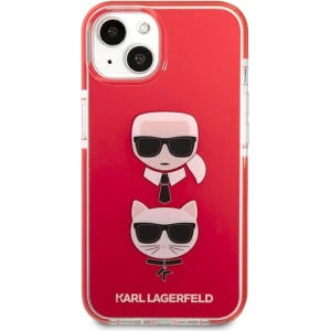 Kup Case Karl Lagerfeld KLHCP13STPE2TR Apple iPhone 13 mini Hardcase rot/red Karl&Choupette Head - KLD914RED - {ean13} - Sklep Home Screen