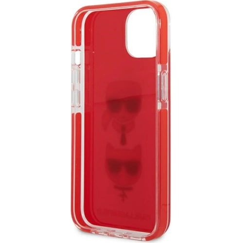 Kup Case Karl Lagerfeld KLHCP13STPE2TR Apple iPhone 13 mini Hardcase rot/red Karl&Choupette Head - KLD914RED - {ean13} - Sklep Home Screen