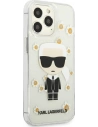 Kup Etui Karl Lagerfeld KLHCP13XHFLT Apple iPhone 13 Pro Max przezroczysty/transparent Flower Ikonik Karl - KLD916CL - {ean13} - Sklep Home Screen