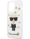 Kup Etui Karl Lagerfeld KLHCP13XHFLT Apple iPhone 13 Pro Max przezroczysty/transparent Flower Ikonik Karl - KLD916CL - {ean13} - Sklep Home Screen