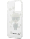 Kup Etui Karl Lagerfeld KLHCP13XHFLT Apple iPhone 13 Pro Max przezroczysty/transparent Flower Ikonik Karl - KLD916CL - {ean13} - Sklep Home Screen