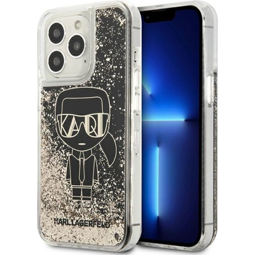 Kup Etui Karl Lagerfeld KLHCP13XLGGKBK Apple iPhone 13 Pro Max negru/black hardcase Liquid Glitter Gatsby - KLD917BLK - {ean13} - Sklep Home Screen