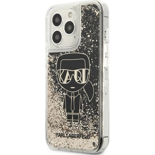 Kup Etui Karl Lagerfeld KLHCP13XLGGKBK Apple iPhone 13 Pro Max czarny/black hardcase Liquid Glitter Gatsby - KLD917BLK - {ean13} - Sklep Home Screen