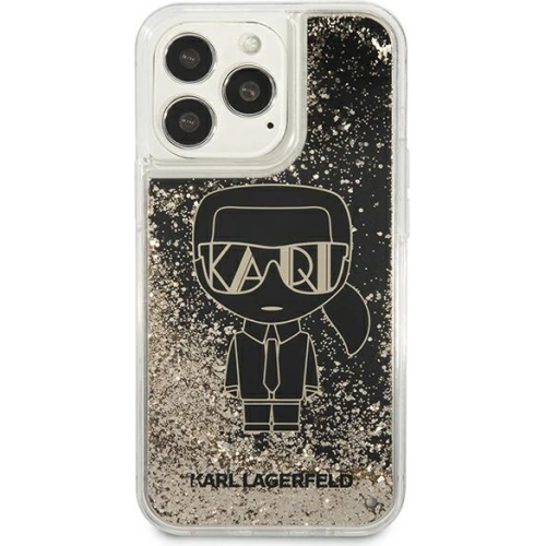 Kup Etui Karl Lagerfeld KLHCP13XLGGKBK Apple iPhone 13 Pro Max negru/black hardcase Liquid Glitter Gatsby - KLD917BLK - {ean13} - Sklep Home Screen