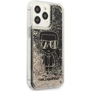 Etui Karl Lagerfeld KLHCP13XLGGKBK Apple iPhone 13 Pro Max czarny/black hardcase Liquid Glitter Gatsby