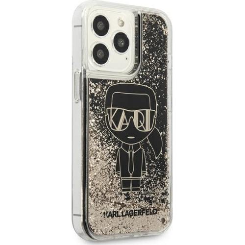 Kup Etui Karl Lagerfeld KLHCP13XLGGKBK Apple iPhone 13 Pro Max czarny/black hardcase Liquid Glitter Gatsby - KLD917BLK - {ean13} - Sklep Home Screen
