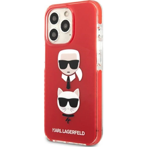 Kup Etui Karl Lagerfeld KLHCP13XTPE2TR Apple iPhone 13 Pro Max hardcase czerwony/red Karl&Choupette Head - KLD918RED - {ean13} - Sklep Home Screen