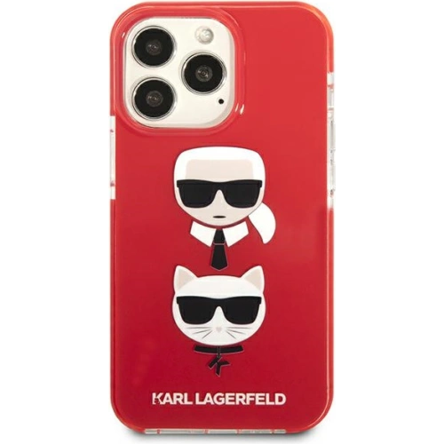 Kup Etui Karl Lagerfeld KLHCP13XTPE2TR Apple iPhone 13 Pro Max hardcase czerwony/red Karl&Choupette Head - KLD918RED - {ean13} - Sklep Home Screen