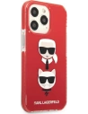 Kup Etui Karl Lagerfeld KLHCP13XTPE2TR Apple iPhone 13 Pro Max hardcase czerwony/red Karl&Choupette Head - KLD918RED - {ean13} - Sklep Home Screen