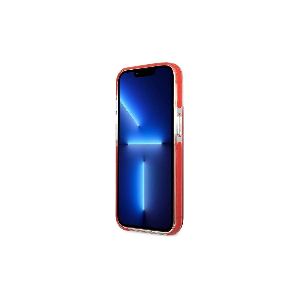 Etui Karl Lagerfeld KLHCP13XTPE2TR Apple iPhone 13 Pro Max hardcase czerwony/red Karl&Choupette Head