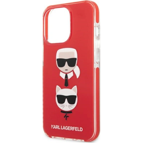 Kup Etui Karl Lagerfeld KLHCP13XTPE2TR Apple iPhone 13 Pro Max hardcase czerwony/red Karl&Choupette Head - KLD918RED - {ean13} - Sklep Home Screen